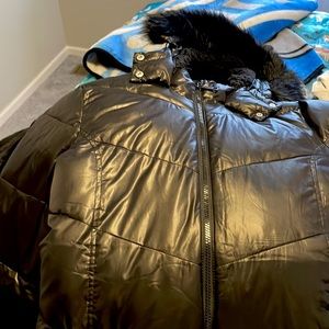 Black justice coat 16/18